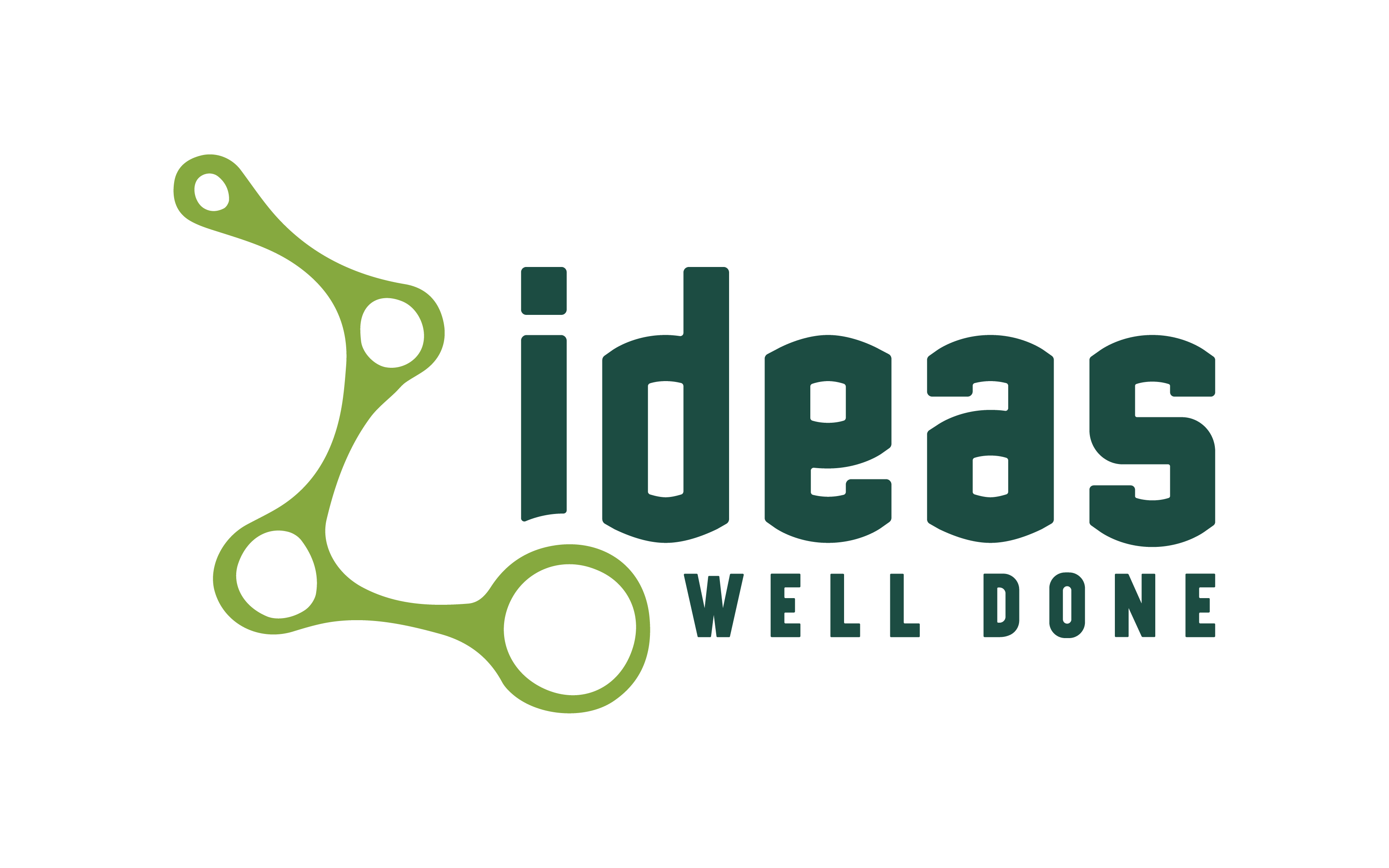 Ideas Well Done Logo | Green